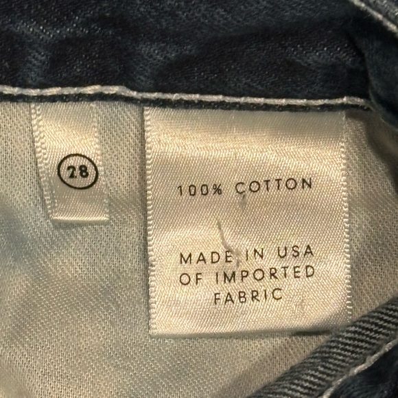 GRLFRND Janice Carpenter Cargo Denim Button Fly Jeans Size 28 - Picture 6 of 8